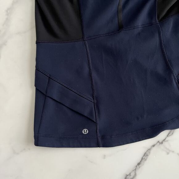 Lululemon Studio Surf Jacket Inkwell/ Black Size 10 sporty Active wear hoodie - Picture 7 of 12